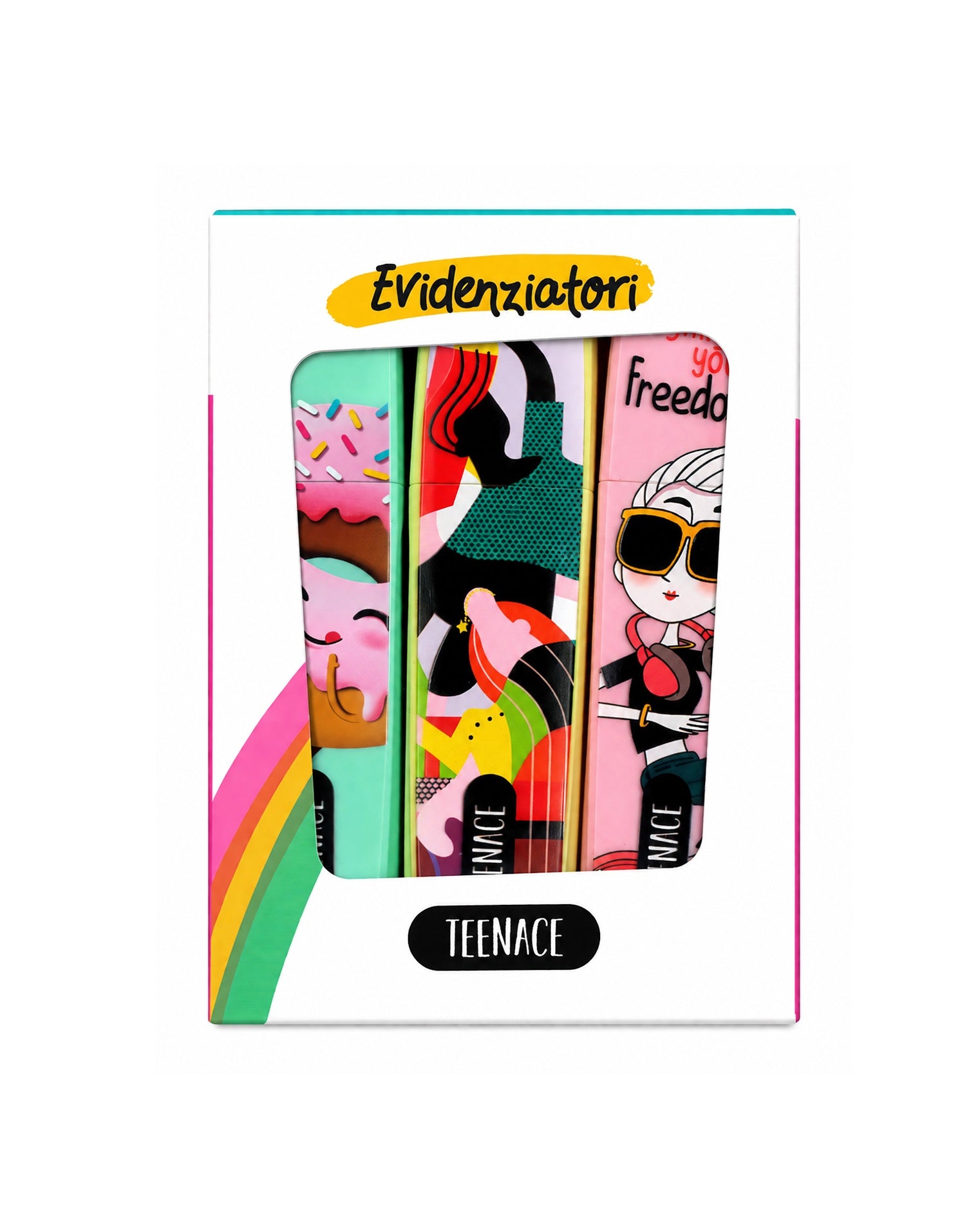 TEENACE box da 3 Evidenziatori