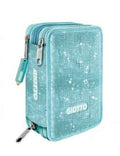 Giotto Super Crystal Astuccio 3 Zip Acquamarine