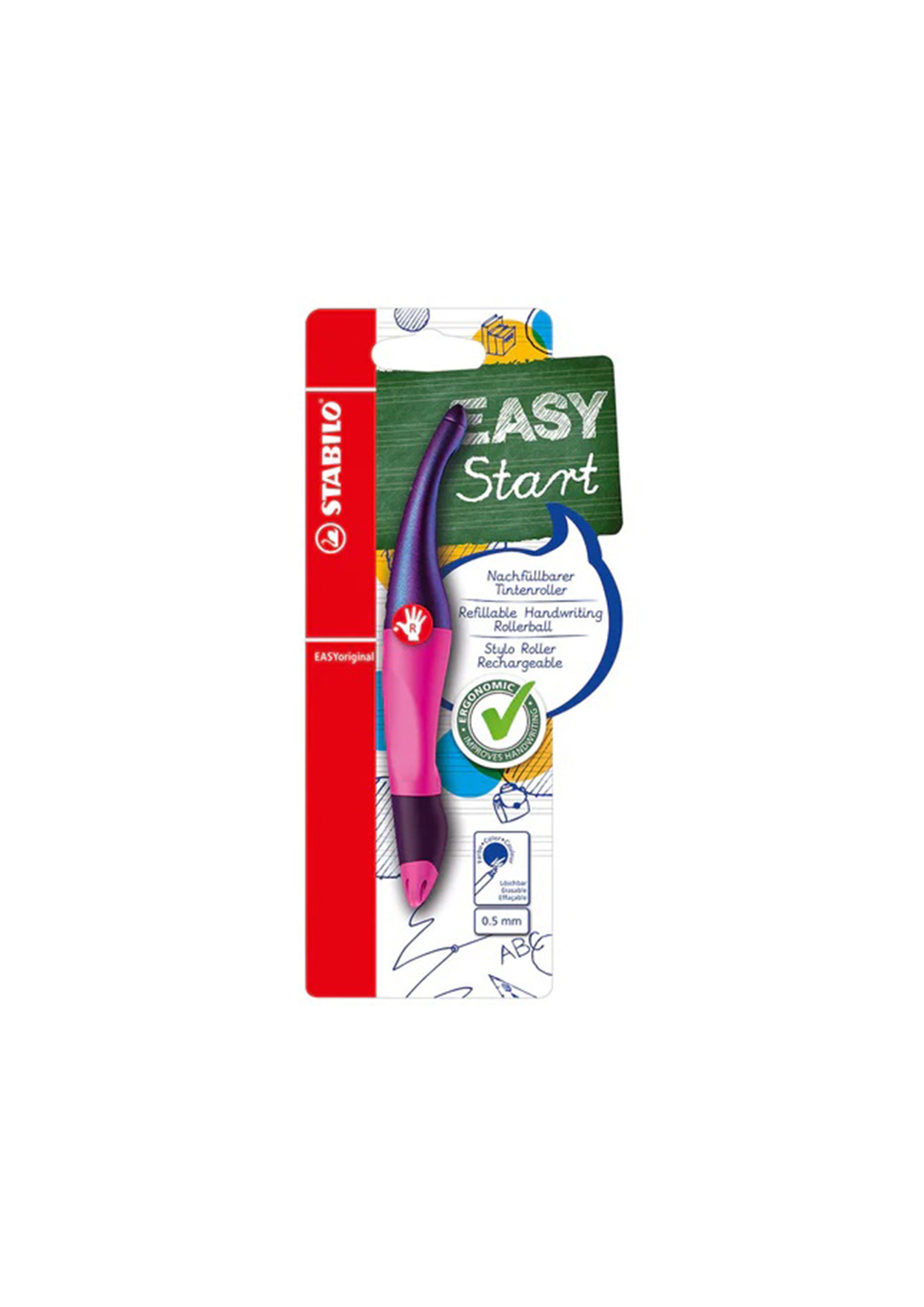 STABILO Penna Roller Ergonomica EASYoriginal per Mancini