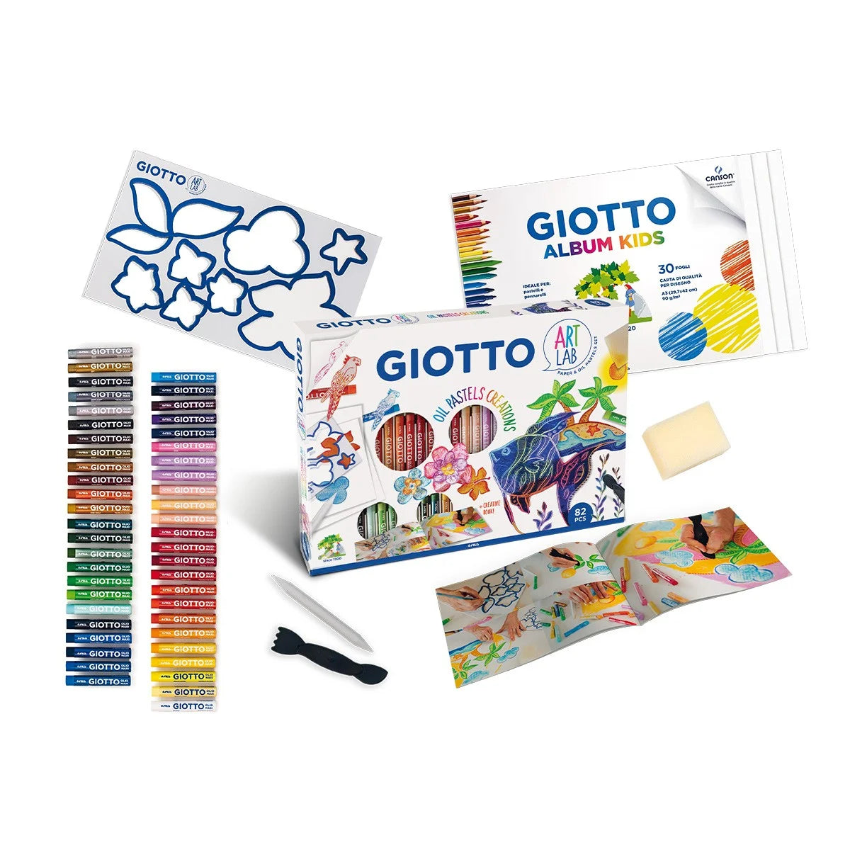 Giotto Art Lab – Oil Pastel Creations