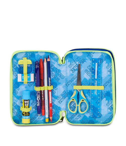 ASTUCCIO Seven® 3 ZIP - BLU FUSION