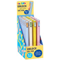 CARIOCA Unlock Gel Pen - display box con 4 colori pastello