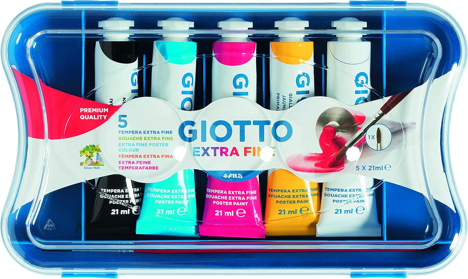 GIOTTO Tempera Extra Fine - Tubetto 21 ml