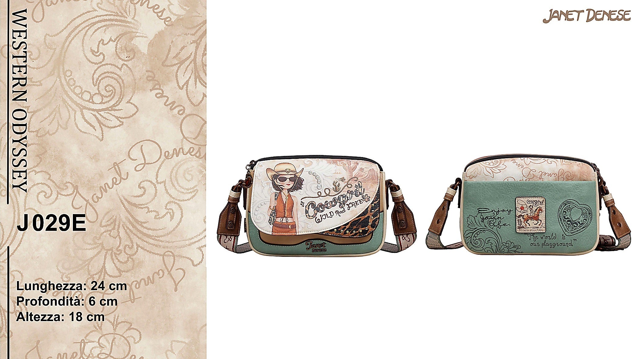 Borsa WESTERN ODYSSEY J-029E