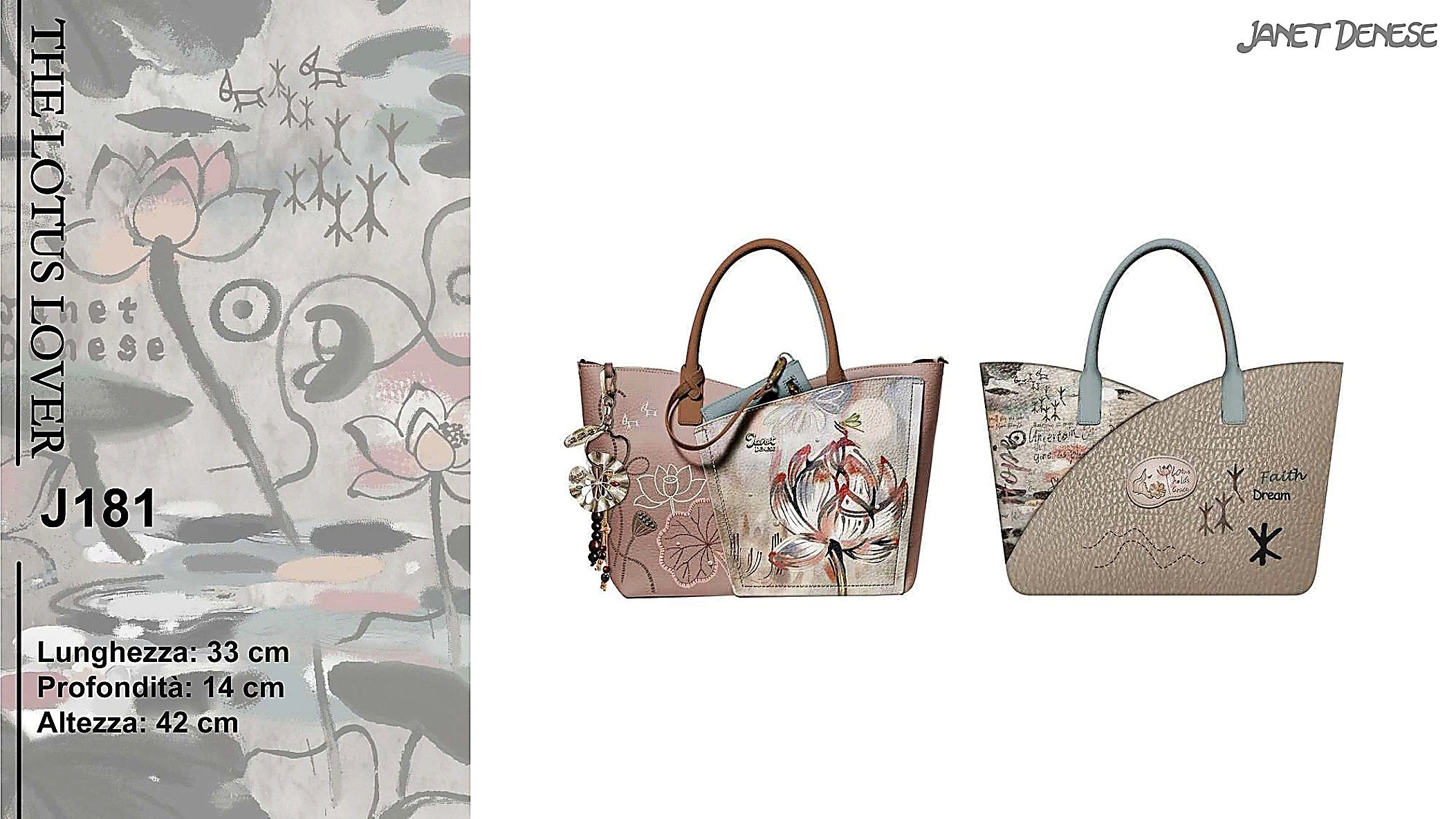 Borsa THE LOTUS LOVERS J-181