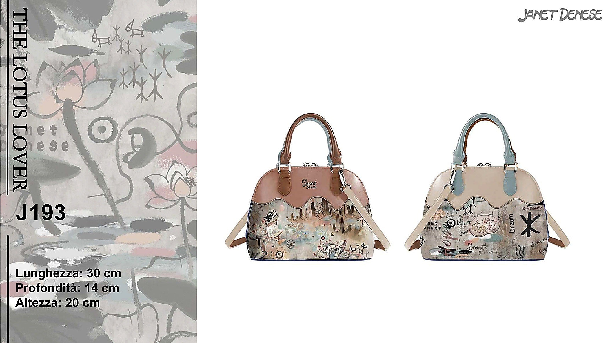 Borsa THE LOTUS LOVER J-193
