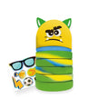 MITAMA astuccio SILICON FRIENDS - STICKER BOOM - Brasile giallo verde