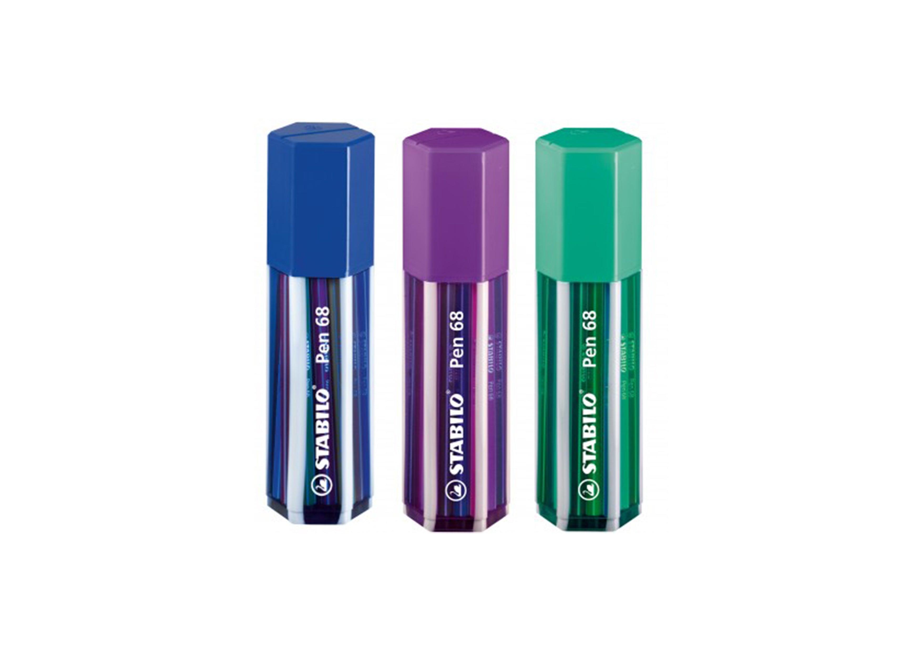 STABILO Pen 68 - Pennarello Premium - Big Pen Box - Astuccio da 20