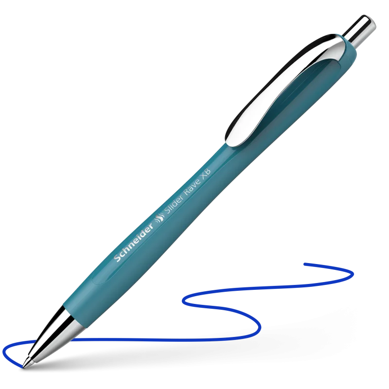 Penna a sfera SCHNEIDER Slider Rave - Blue ink
