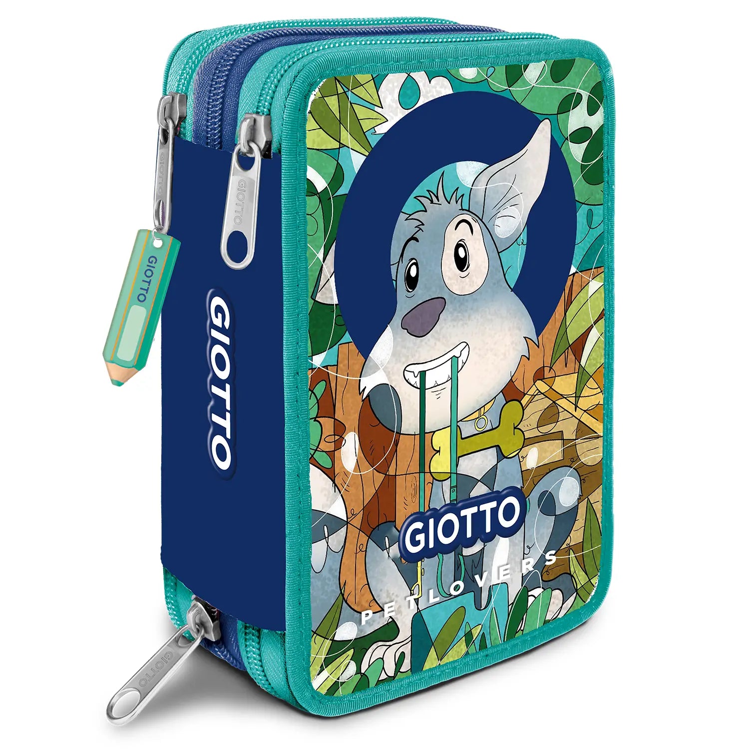 Giotto Petlovers Astuccio 3 Zip Dog