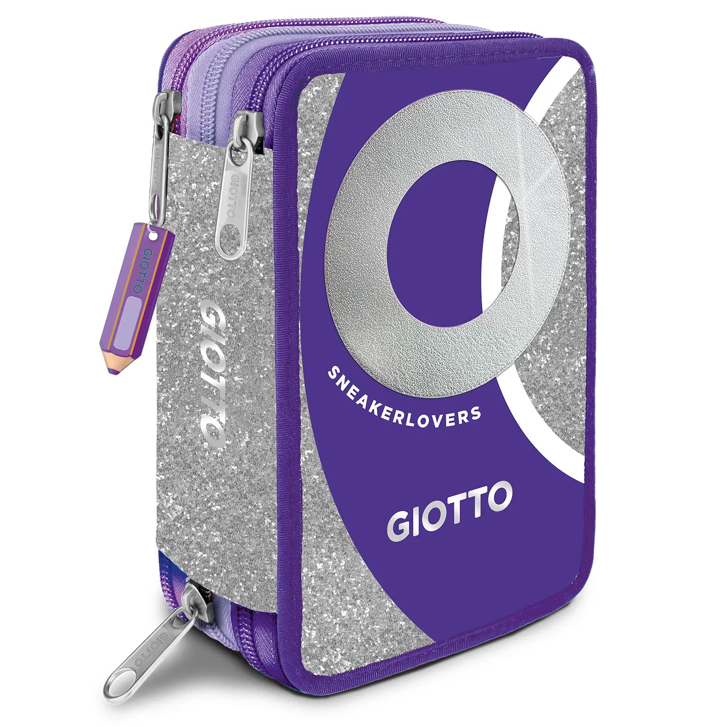 Giotto Sneakerlovers Astuccio 3 Zip Viola