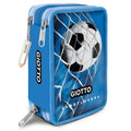 Giotto Sportlovers Astuccio 3 Zip Calcio