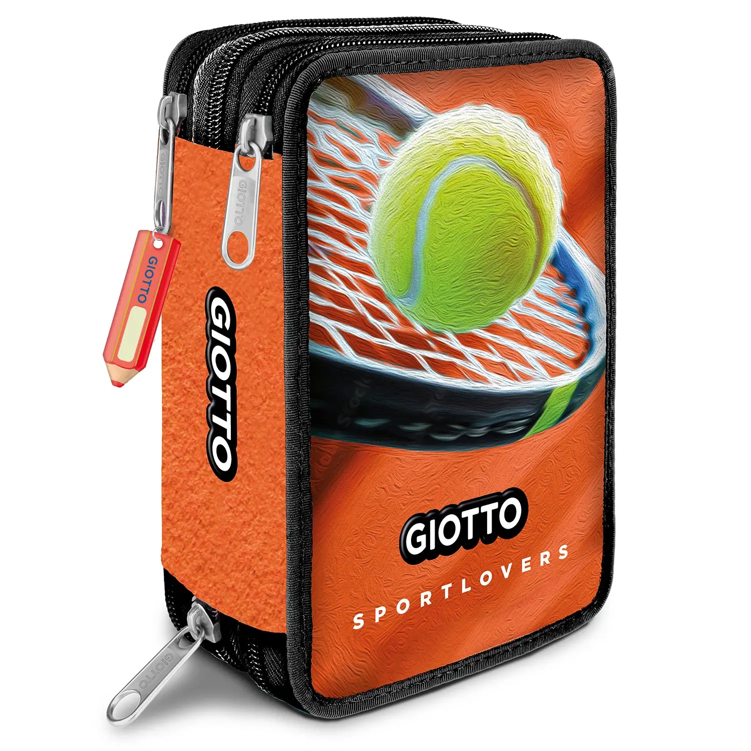 Giotto Sportlovers Astuccio 3 Zip Tennis