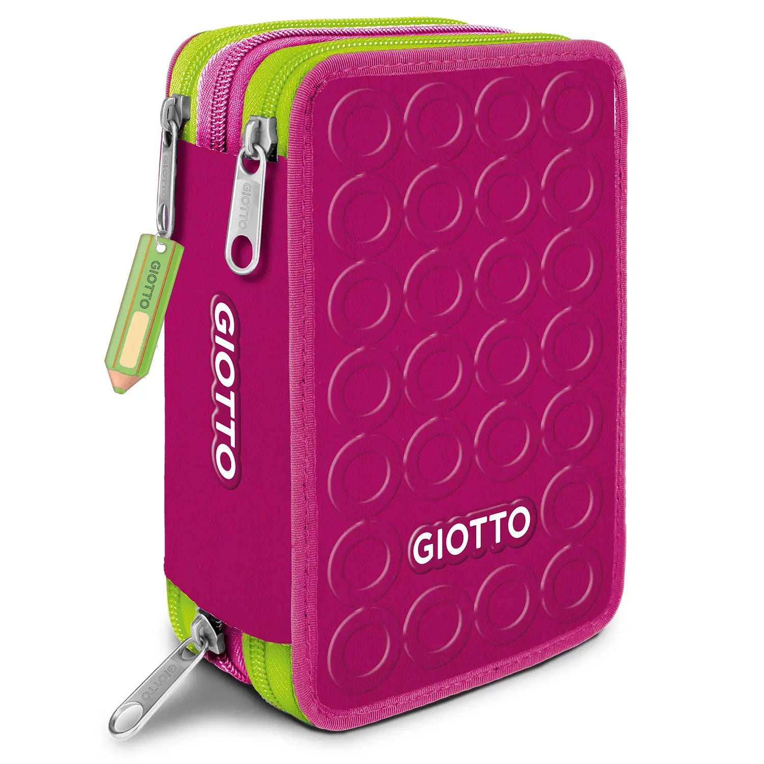 Giotto Stilnovolovers Astuccio 3 Zip Ciliegia