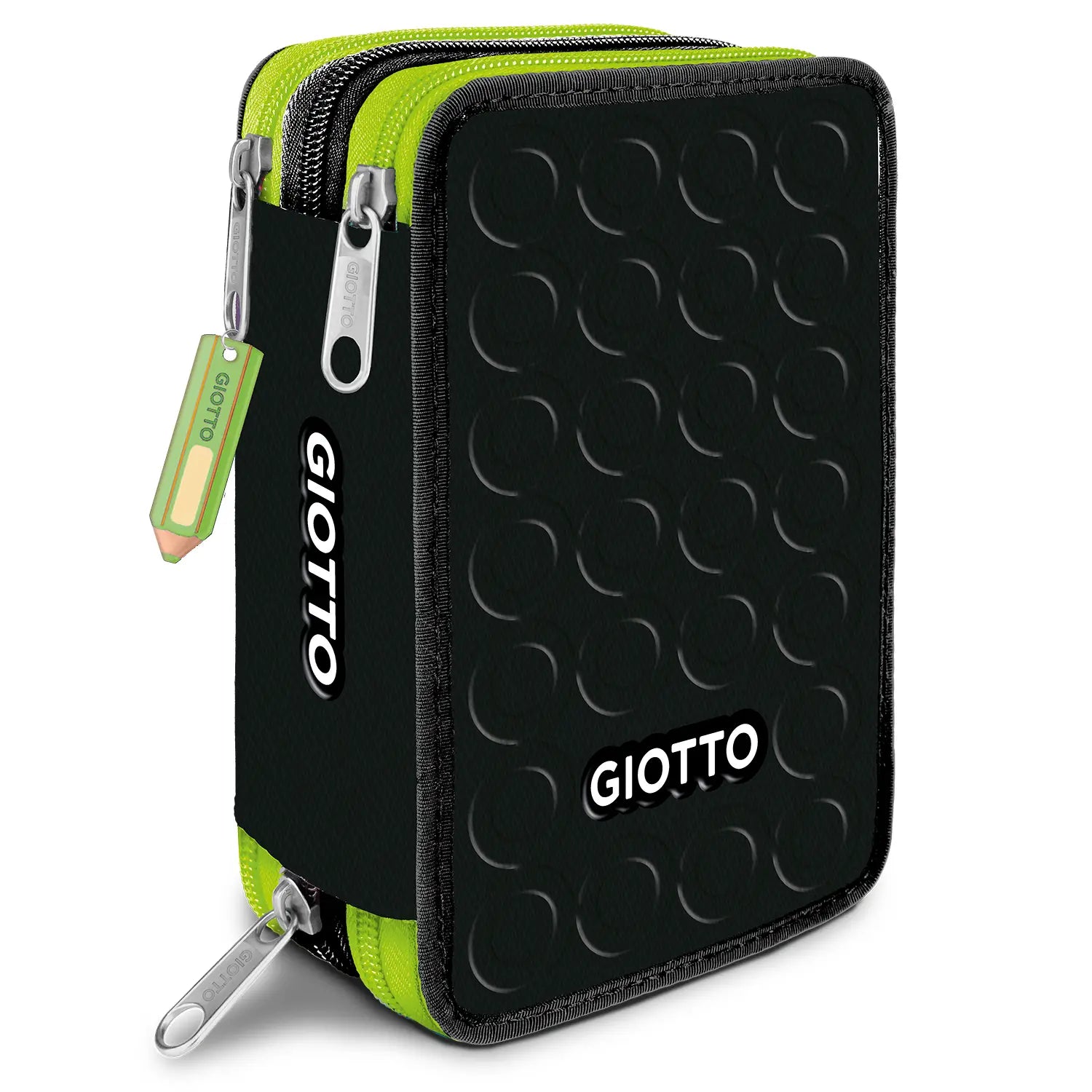 Giotto Stilnovolovers Astuccio 3 Zip Nero