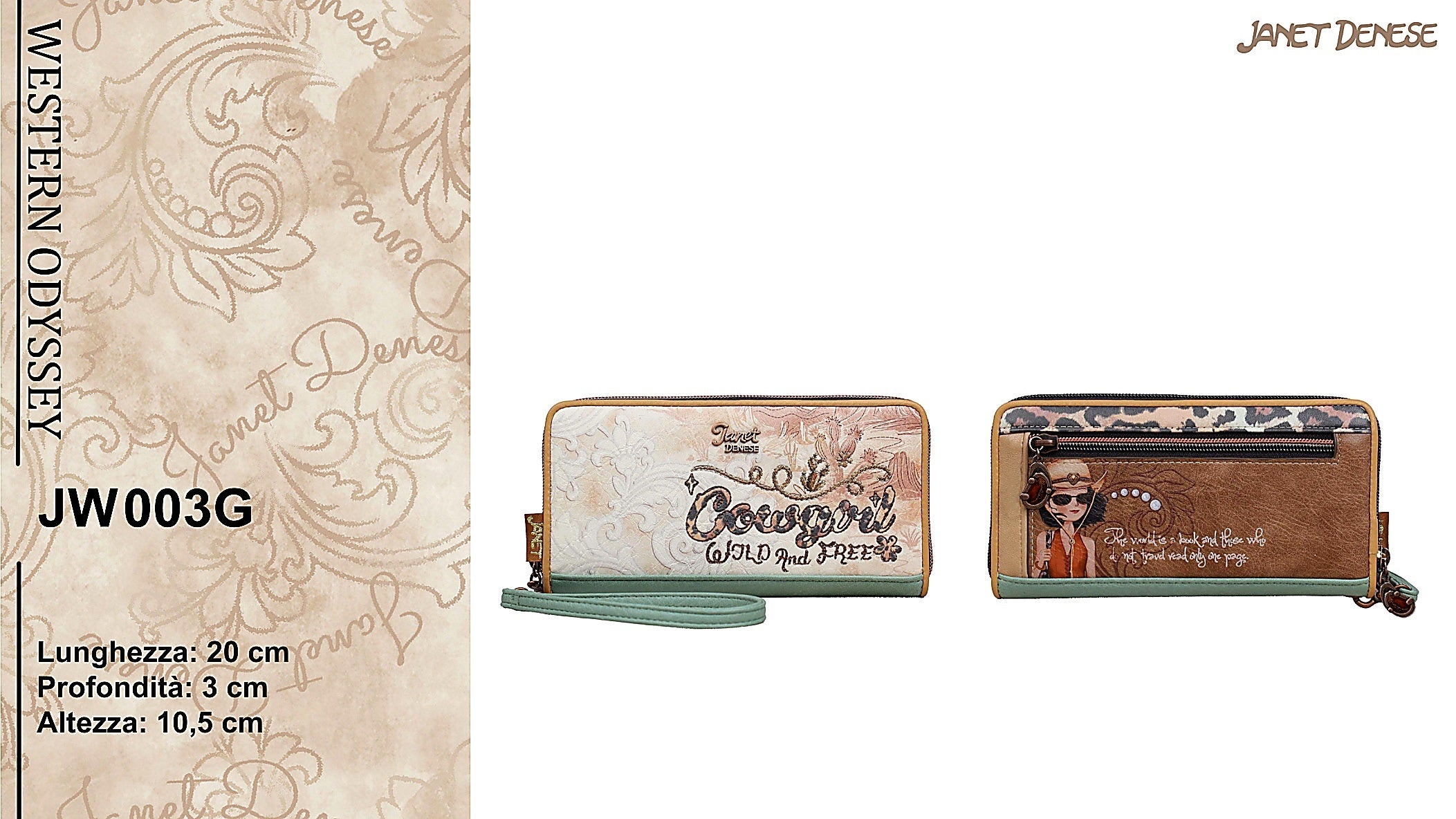 Portafoglio WESTERN ODYSSEY JW-003G