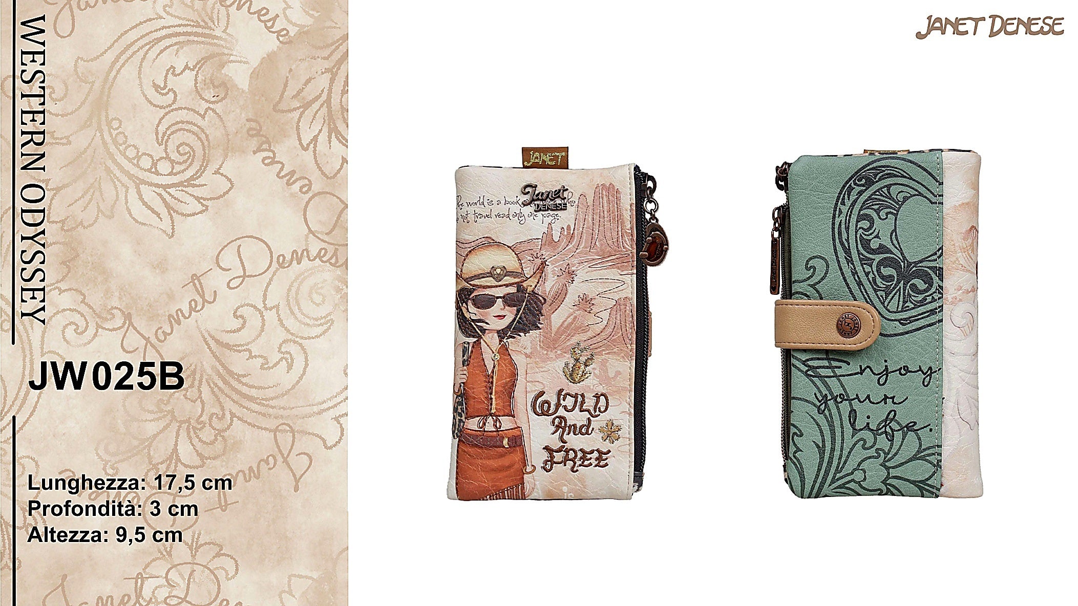 Portafoglio WESTERN ODYSSEY JW-025B