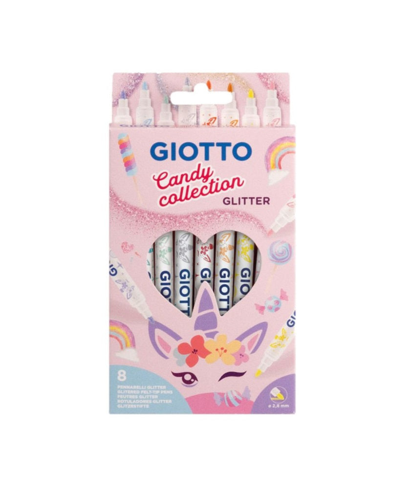 GIOTTO Turbo Glitter Candy Collection - Pennarelli