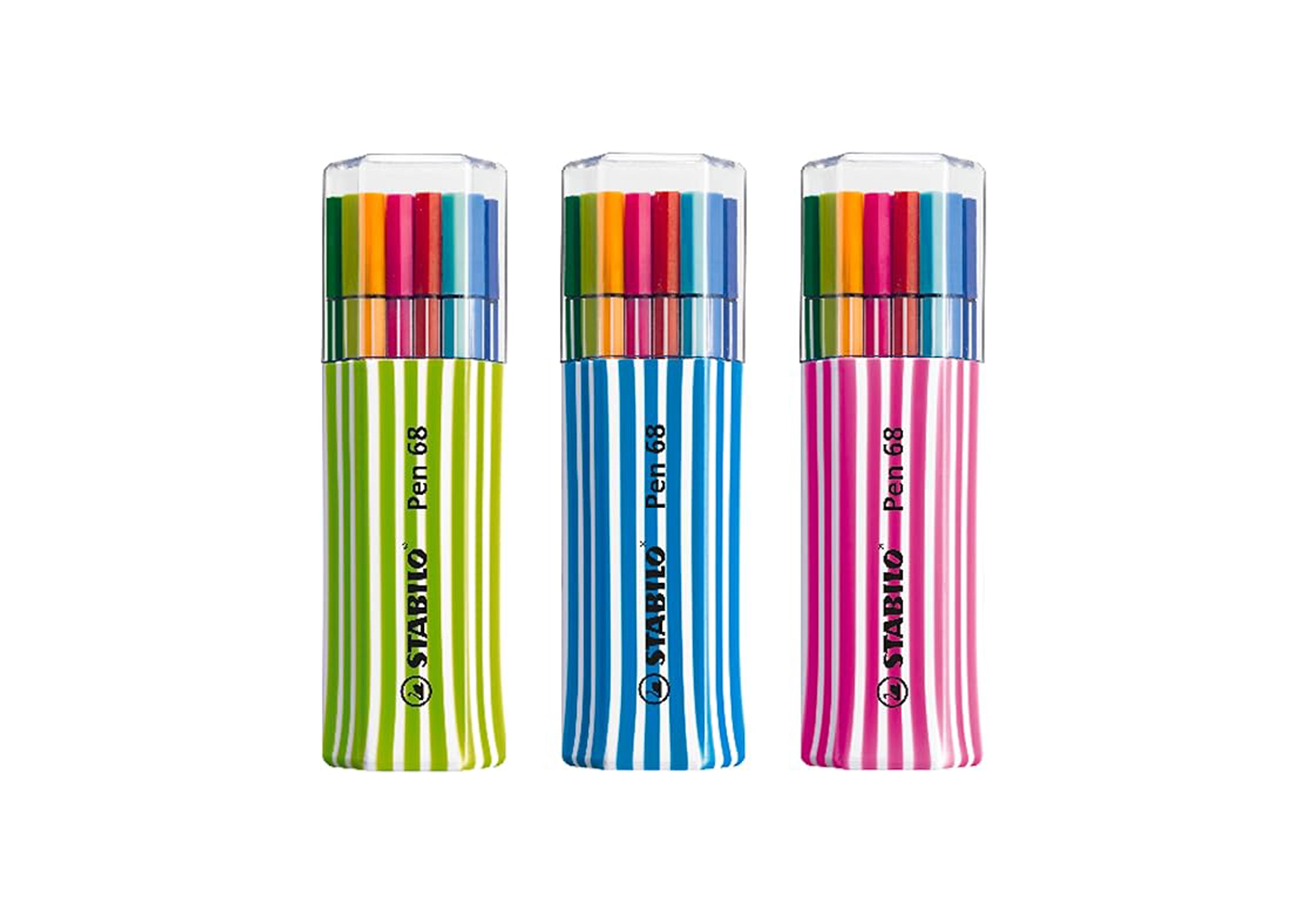 STABILO Pen 68 - Pennarello Premium - Astuccio da 15