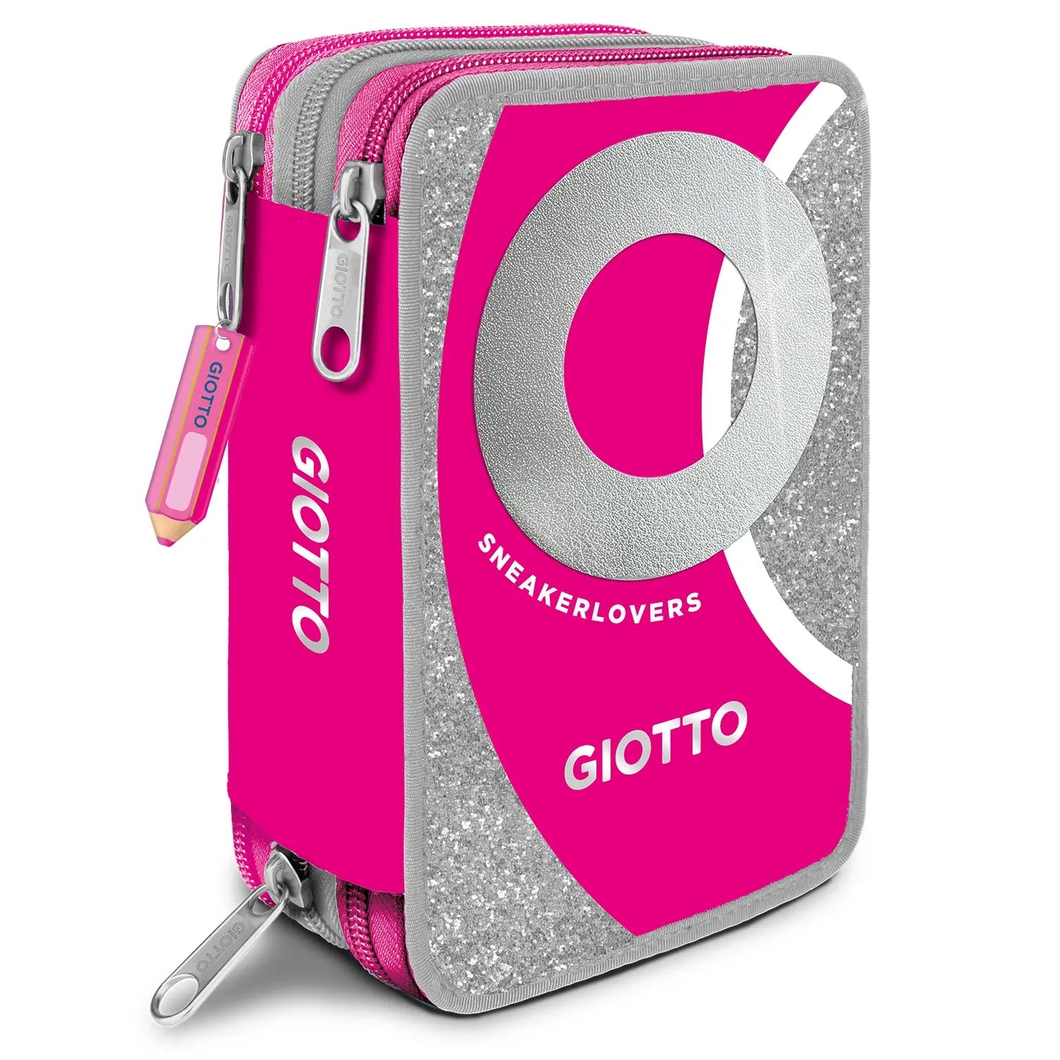 Giotto Sneakerlovers Astuccio 3 Zip Rosa