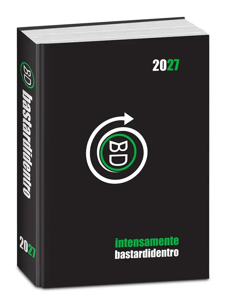 BASTARDIDENTRO Classic Agenda IntensaMente Nero
