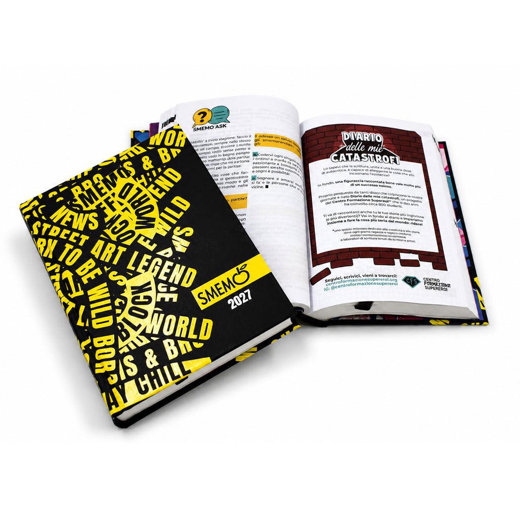 Diario 16 mesi 2026/27 - Smemoranda - Special Edition WORDSALLOVER