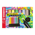 Evidenziatori Stabilo Boss Set Da Scrivania 8 Colori Pastel + Nature